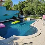 Apartament Independant, 1 Lit Deux Personnes Et 1 Appoint Piscine Jardin Direct Gare Aeroport Et Jardin Tuluza