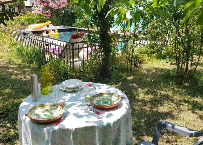 Independant, 1 Lit Deux Personnes Et 1 Appoint Piscine Jardin Direct Gare Aeroport Et Jardin Lejlighed